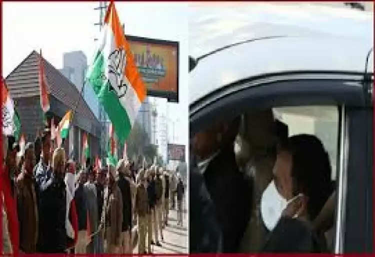 राहुल गाँधी पर हमला, पंजाब में एक बार फिर सुरक्षा में चूक, युवाओं ने झंडा फेंक की हमले की कोशिश