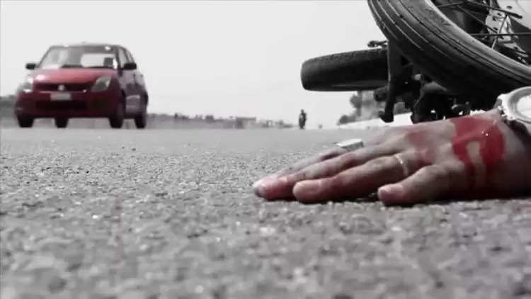 मुंडलाना के पास सड़क हादसे में मोटरसाइकिल सवार युवक की मौत