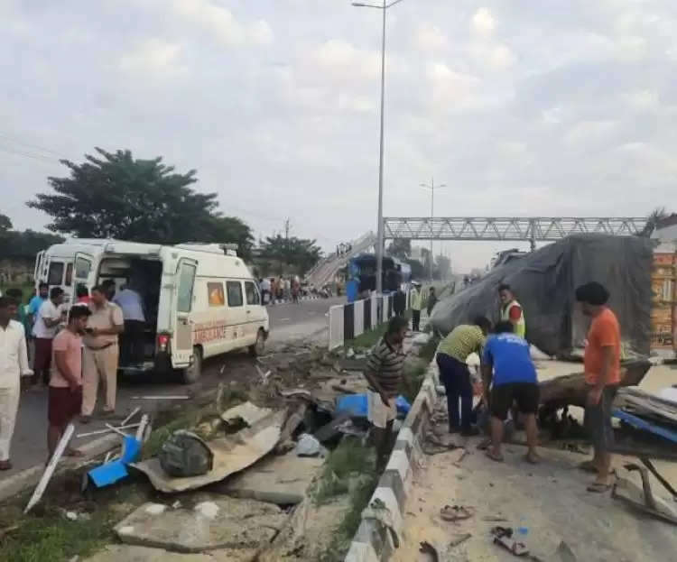 हरियाणा में बड़ा हादसा, ट्रक ने बस को मारी टक्‍कर, 3 की मौत, 14 गंभीर