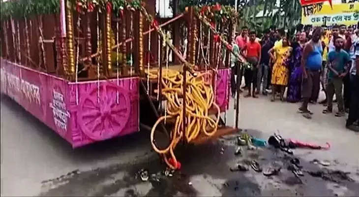 Tripura Rath Yatra Accident