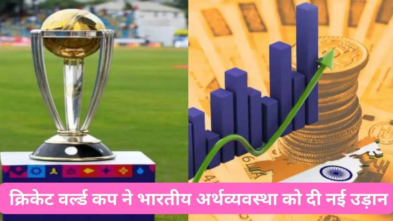 क्रिकेट वर्ल्ड कप ने भारतीय अर्थव्यवस्था को दी नई उड़ान